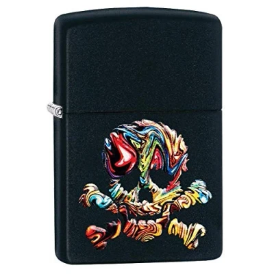 Afbeelding van Aansteker Zippo 3D Print Color Skull