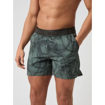 Afbeelding van Björn Borg ACE Printed Short Shorts Korte broeken, Heren, Maat: Large, Green