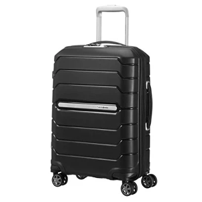 Image de Samsonite Flux Spinner S Extensible Hand, 55 cm, 44 L, noir (noir)