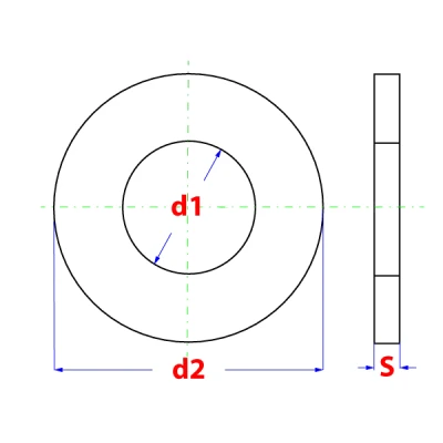 Afbeelding van sluitring rvs m10 (200st)