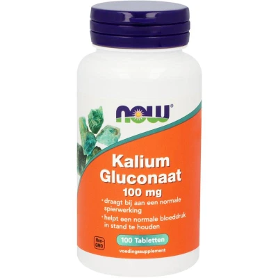 Afbeelding van Kalium Gluconaat 100 Mg Default Title