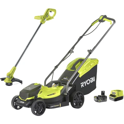 Afbeelding van RYOBI OLM1833LT23A 140 18V ONE+ accu machineset 2 delig OLM1833B + RY18LT23A (1x 4,0Ah lader) 5133005885