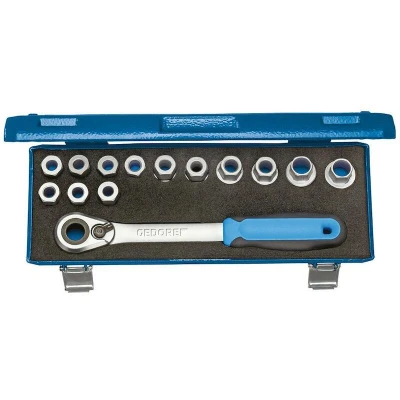 Image de GEDORE 19 SKU 20 jeu de clés à douille 1/2 14 pcs 10 24 mm 2521563