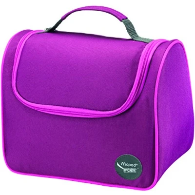 Afbeelding van Maped Picnik Origins Lunchtas voor kinderen, geïsoleerd, met handvat, gemakkelijk te reinigen, roze