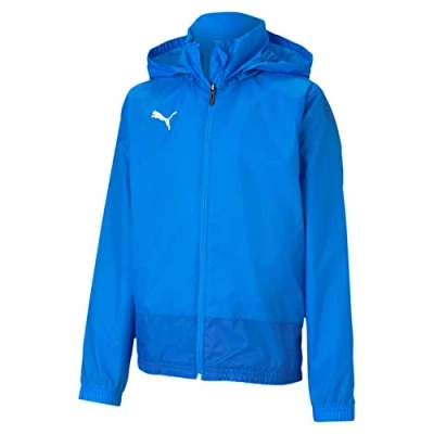 Afbeelding van PUMA Jungen teamGOAL 23 Training Jr Regenjacke, Electric Blue Lemonade/Team Power Blue, 116