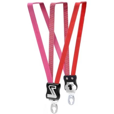 Afbeelding van Simson Snelbinder Kort 3 Binder Roze en Rood