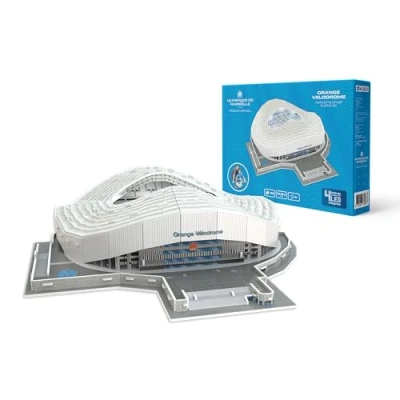 Image de Puzzle Megableu Stade 3D Orange Vélodrome Olympique de Marseille Version LED