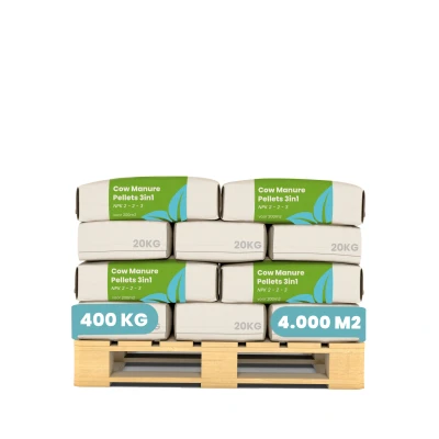 Afbeelding van Organifer Koemestkorrels 3in1 (20x = 400 kg voor 4000 m2)