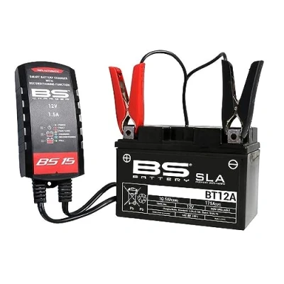 Afbeelding van BS BATTERY BS15 Smart intelligente acculader Via Micro Proces Test Lading En Onderhoud