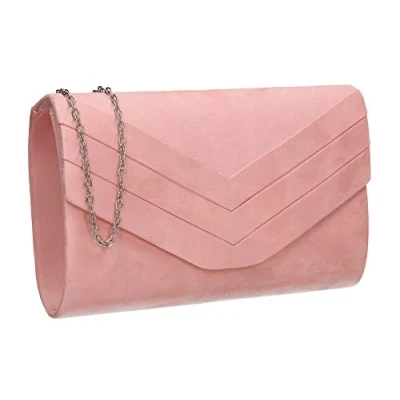 Afbeelding van SwankySwans Samantha clutch voor dames, Roze