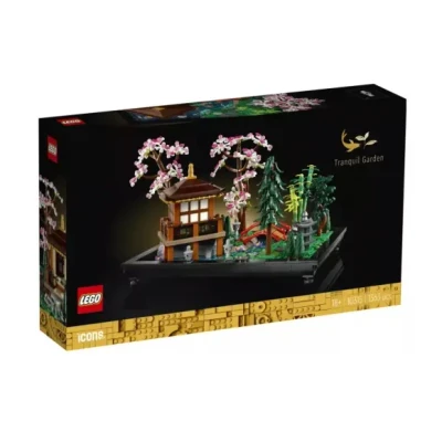 Afbeelding van LEGO 10315 Icons Rustgevende Tuin Japanse Botansiche Set