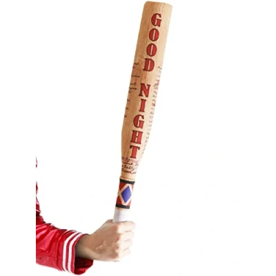 Afbeelding van FUNIDELIA Harley Quinn Knuppel voor vrouwen Rood