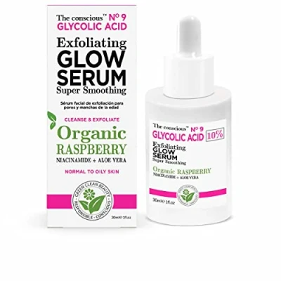 Afbeelding van Exfoliërende Serum The Conscious Glycolic Acid Framboos (30 ml)