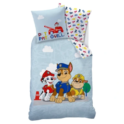Afbeelding van PAW Patrol Dekbedovertrek Patboy 140 x 200 + 63 cm Katoen