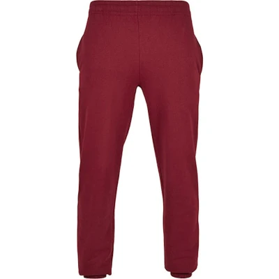 Afbeelding van Build your Brand Basic Sweatpants BYBB002 Burgundy
