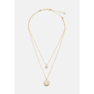 Afbeelding van Swarovski Meteora Ketting, Dames, Maat: One Size, Crystal/gold shiny/white