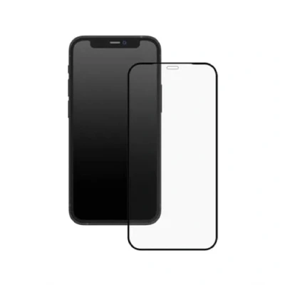 Afbeelding van RHINOSHIELD 9H gehard glas schermbeschermer compatibel met [iPhone 12/12 Pro] Hoge transparantie, blauw licht, volledige dekking, gebogen 3D, installatiegereedschap inbegrepen