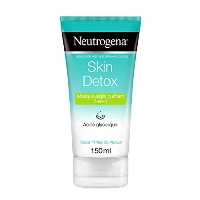 Afbeelding van Neutrogena Skin Detox Zuiverend Kleimasker 2in1 150 ml