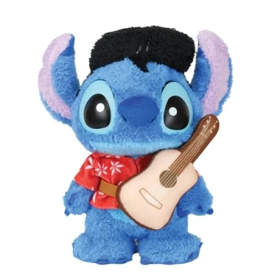 Afbeelding van Disney figuur Grand Jester Fluffy Stitch Elvis Hawaiiaans