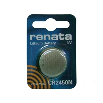 Afbeelding van Renata CR 2450 3 V lithiumbatterijen voor horloges DL 2450, ECR BR