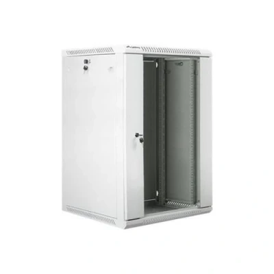 Image de Lanberg Rack armoire montable sur mur gris, RAL 7035 18U 19