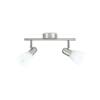 Afbeelding van burlap bar/tube nickel 2x40W 230V