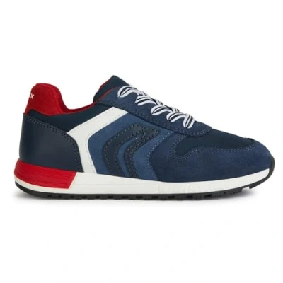 Afbeelding van Geox Sneakers laag voor kinderen, Maat: 31, Blau Leer