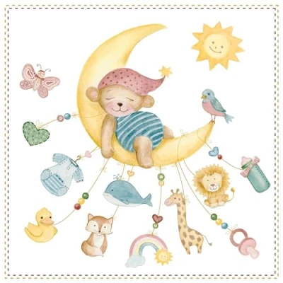 Afbeelding van Sleepy teddy bear