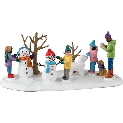 Afbeelding van Snowmen Friends LEMAX