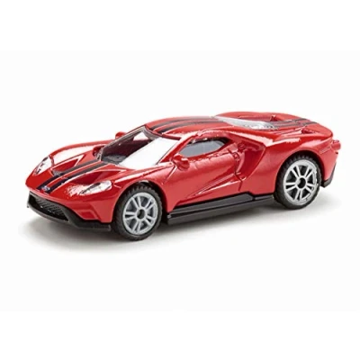 Image de Siku Ford GT 7,7 x 3,3 cm acier rouge/noir (1526)