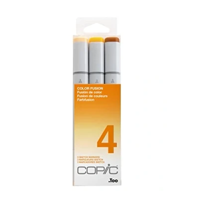Afbeelding van Copic Set van 3 Fusion 4 kleuren