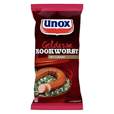 Afbeelding van Unox Gelderse Rookworst 285 g