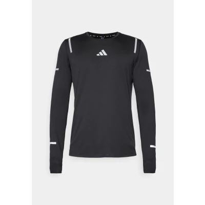 Afbeelding van adidas Performance Ultimate HIGH Visibility Longsleeve, Heren, Maat: Small, Black