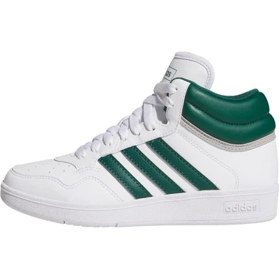 Afbeelding van adidas Sportswear Hoops Sneakers hoog Cloud white collegiate green grey two voor kinderen, Maat: 36.5,