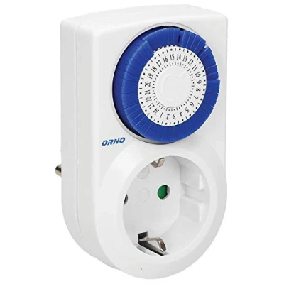 Afbeelding van Orno Mechanical Timer 24 uur 3500W 230V