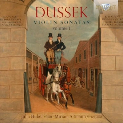 Afbeelding van Miriam Altmann Dussek: Violin Sonatas, Volume 1 (CD)