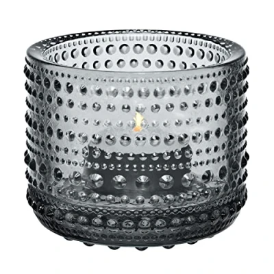 Afbeelding van Iittala Waxinelichthouder Kastehelmi Grijs