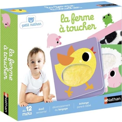 Image de Jeu éducatif La Ferme à toucher Nathan