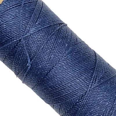 Afbeelding van Linhasita gewaxt garen in marineblauw