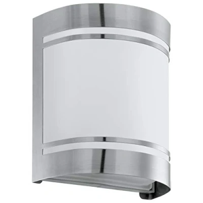 Afbeelding van Wandlamp 1 RVS Gesatineerd Cerno Eglo