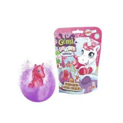 Afbeelding van Simba, Zouten + bubbelbaden, Glibbi Eenhoorn Verrassing (100 ml)