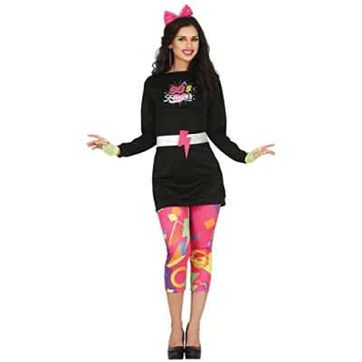 Afbeelding van Volwassenkostuum 80s women S