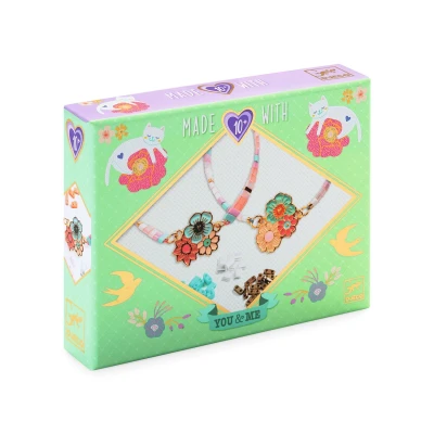 Afbeelding van Djeco armbandjes maken me &amp; you tila and flowers
