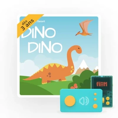 Image de Coffret livre audio interactif Lunii Ma fabrique à histoires Dino