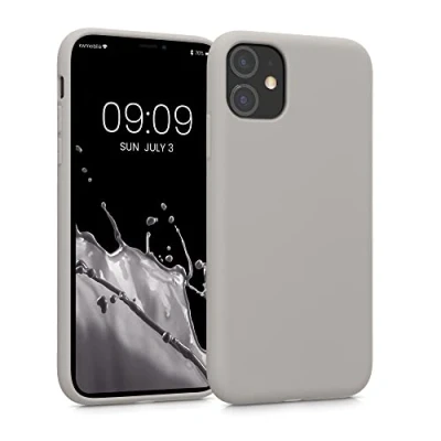 Afbeelding van kwmobile telefoonhoesje geschikt voor Apple iPhone 11 Hoesje smartphone Back cover in taupe
