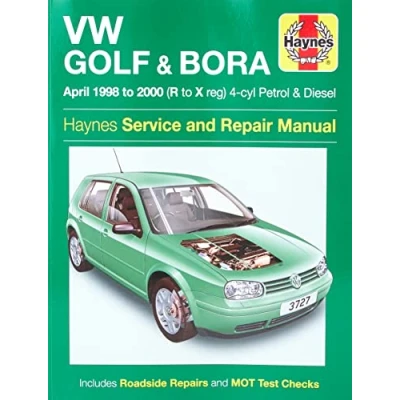 Afbeelding van VW Golf &amp; Bora Service Repair Manual