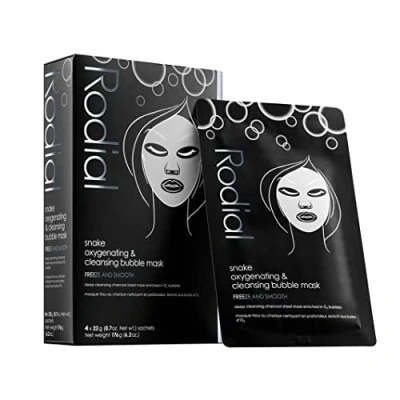 Afbeelding van Rodial Snake Bubble Sheet mask 4 sachets