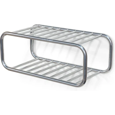 Afbeelding van Spinder Retro Schoenenrek Zilver
