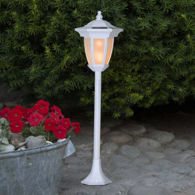 Afbeelding van LED lamp op zonne en Flame, 4 in 1, wit