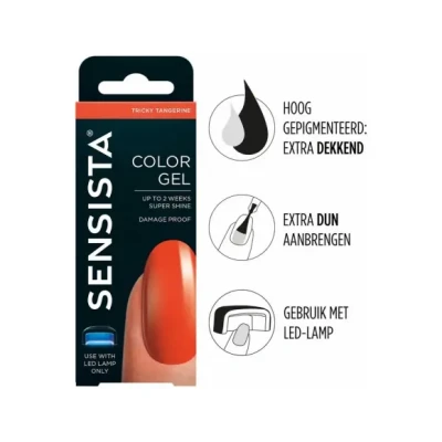 Afbeelding van Sensista Color Gel Tricky Tangerine 7,5 ml